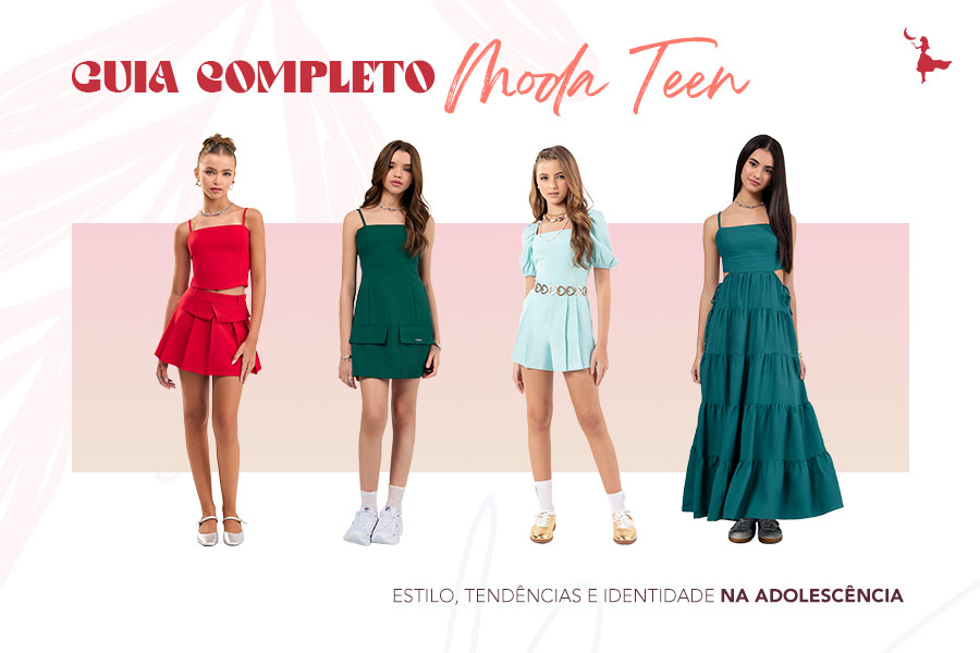 Guia completo de moda teen, 4 adolescentes vestindo looks estilosos da Bobbylulu vendidos pela Tout Spécial.